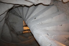 Спасская башня. Каменная винтовая лестница