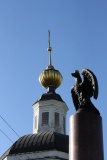 Богородицкий храм и памятник Перновскому полку